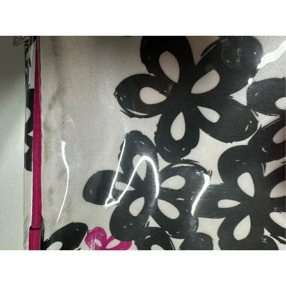 Modella Makeup Toiletry Case Pink Black Travel Case Organizer